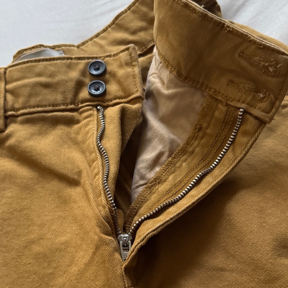 Everlane Women's Wide-Leg Tan Jeans - Picture 3 of 7